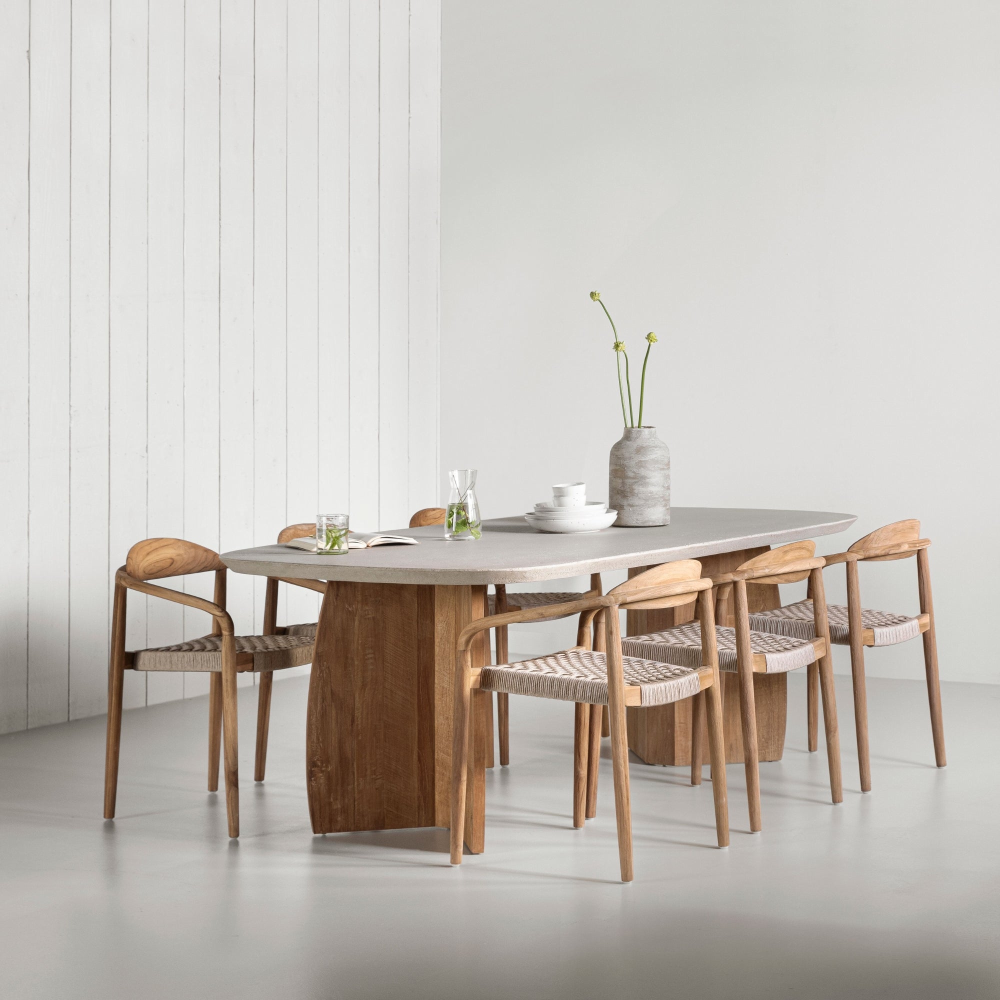 DTP Home Nova Eettafel Travertin 220cm