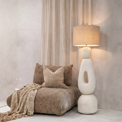 De Lampatha Christie Vloerlamp Wit XL Bazar Bizar