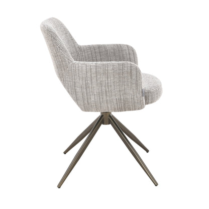 Draaibare Eetkamerstoel DiCaprio Beige MUST Living