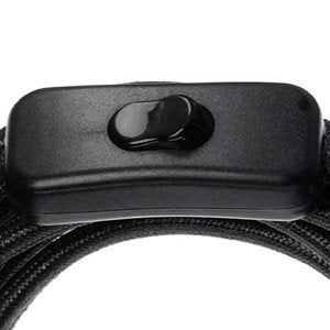 Lampfitting Zwart 250cm Bazar Bizar