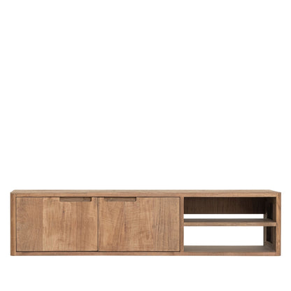 Hangend TV Meubel No.2 Bliss Teakhout Small DTP Home