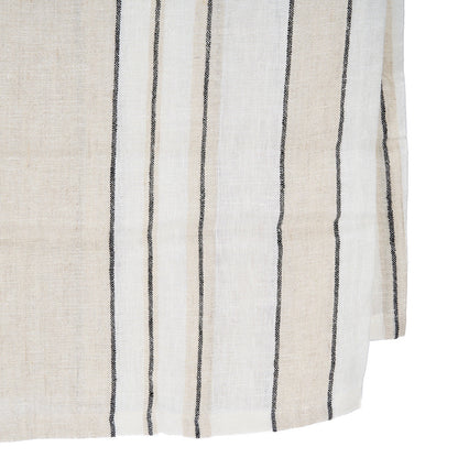 Het Provence Tafelkleed - Natuurlijk Zwart Wit - 150x250