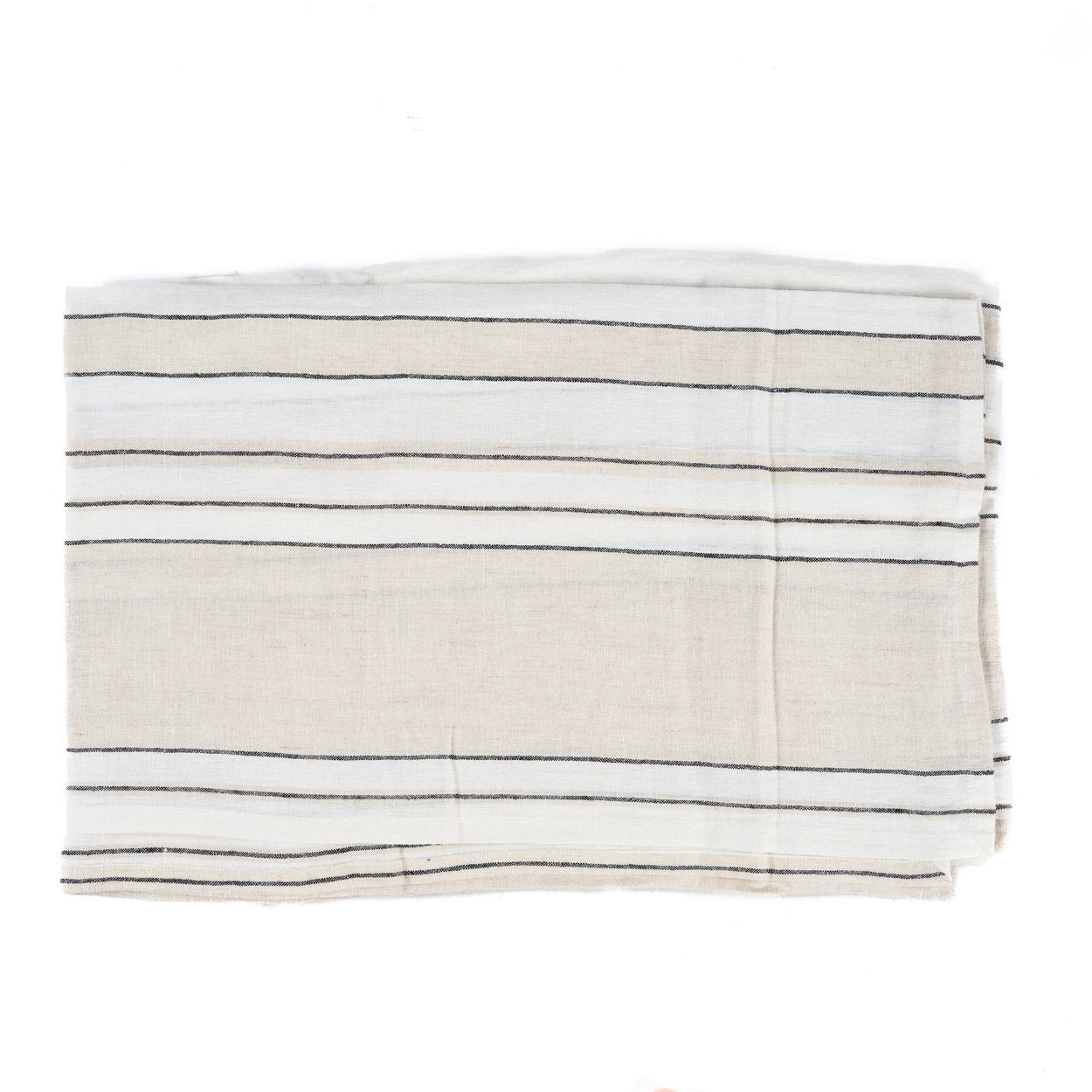 Het Provence Tafelkleed - Natuurlijk Zwart Wit - 150x250