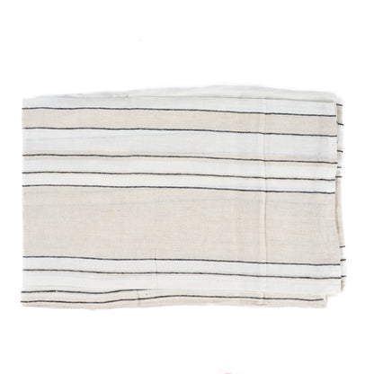 Het Provence Tafelkleed - Natuurlijk Zwart Wit - 150x250