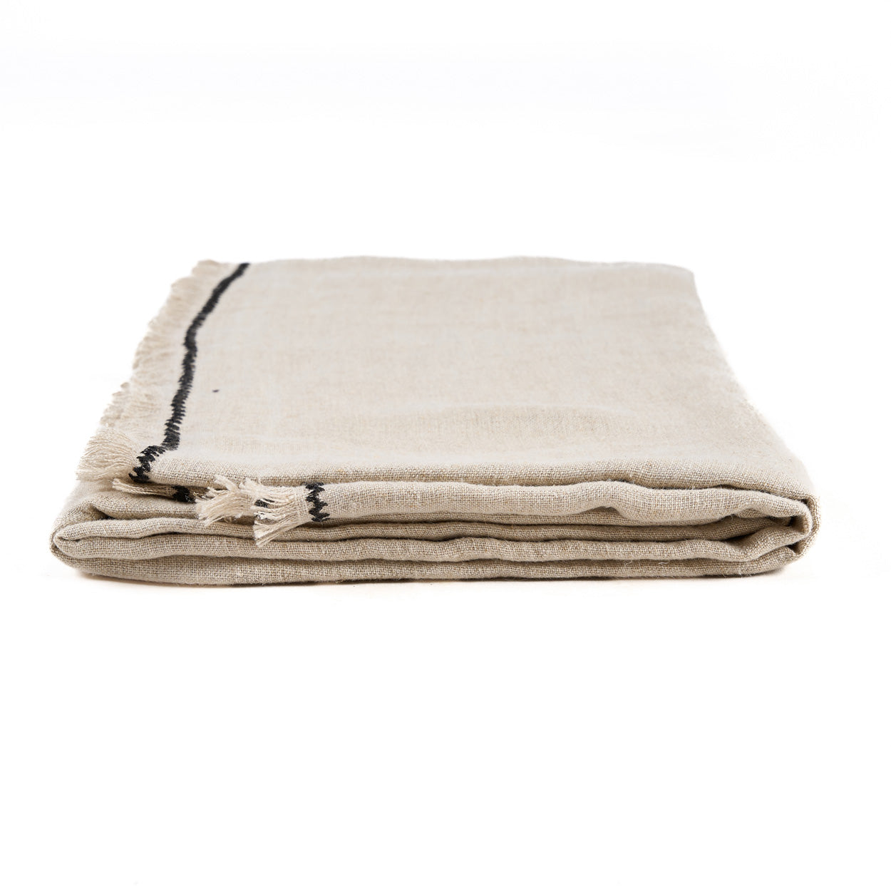 Het Tuscany Tafelkleed Naturel Zwart 150x300 Bazar Bizar