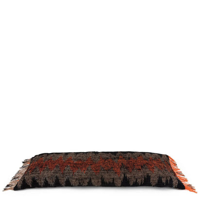 The Oh My Gee Cushion Cover - Black Orange - 35x60