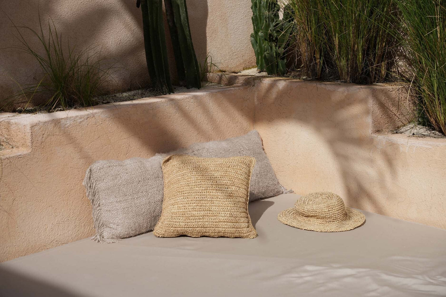 The Oh My Gee Cushion Cover  - Beige - 35x100