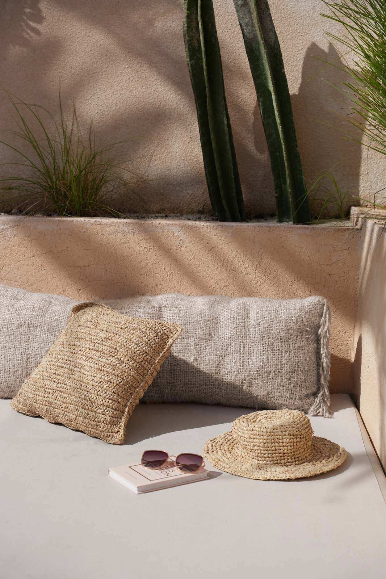 The Oh My Gee Cushion Cover  - Beige - 35x100