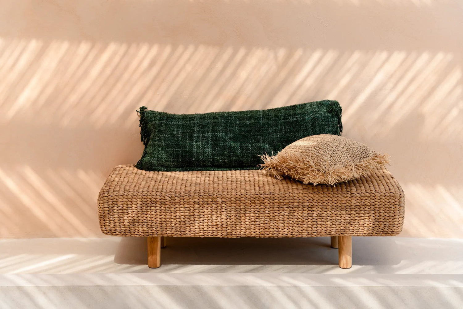 The Oh My Gee Cushion Cover - Forrest Green - 35x100