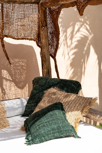 The Oh My Gee Cushion Cover -  Forrest Green - 60x60