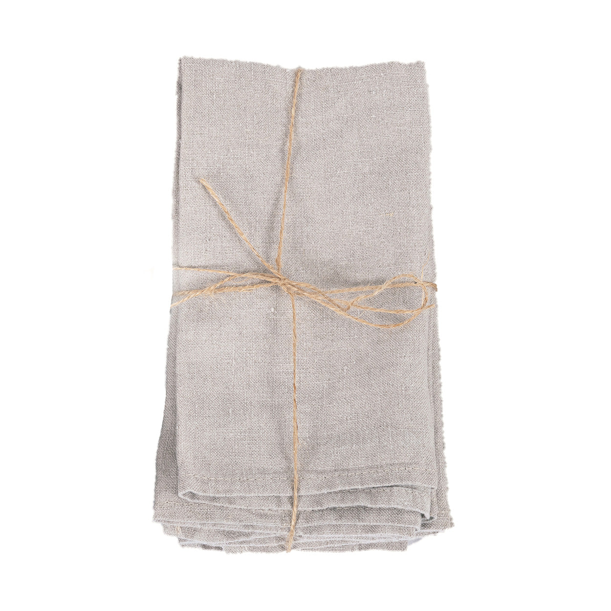 Het Linnen Servet - Beige - Set van 4