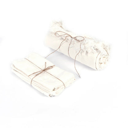 Het Linnen Tafelkleed - Wit - 180x300