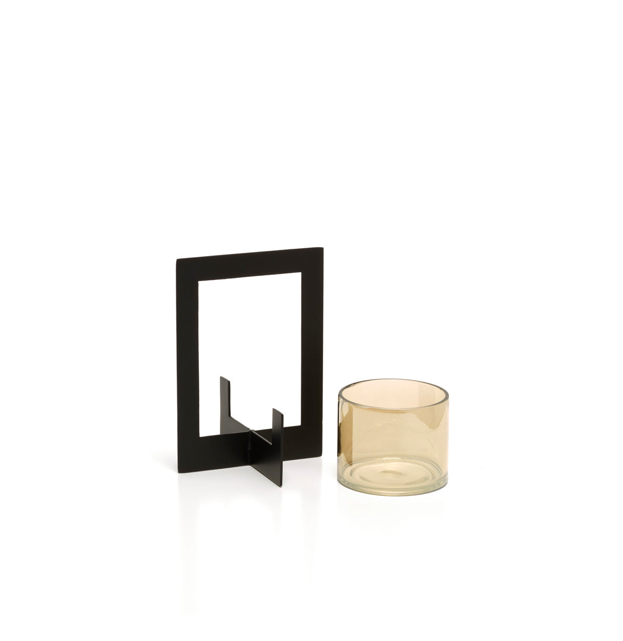 De Hurricane Framed Kandelaar Zwart M Bazar Bizar