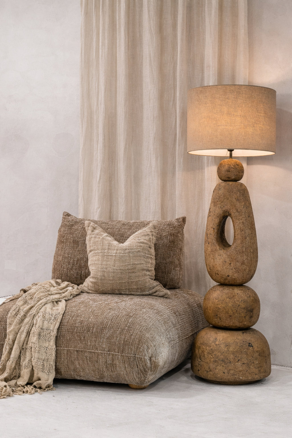 De Lampatha Christie Vloerlamp Modder XL Bazar Bizar