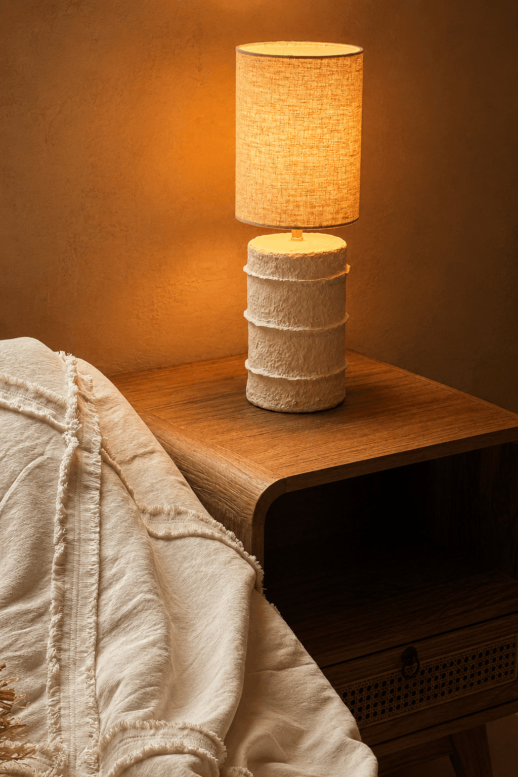 De Contour Tafellamp Wit Small Bazar Bizar