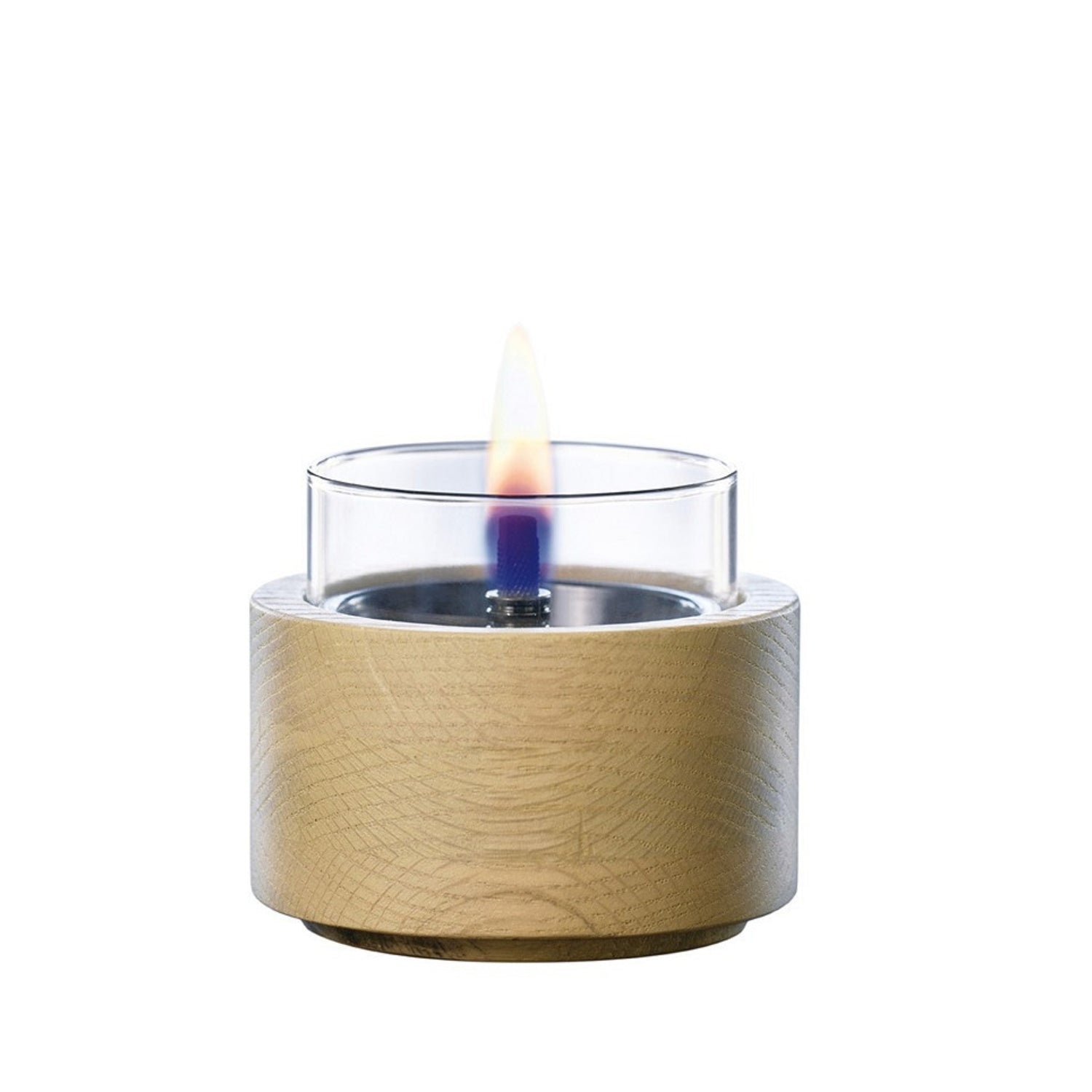 Sfeerkaars Lotus 10 Naturel Eiken Tenderflame