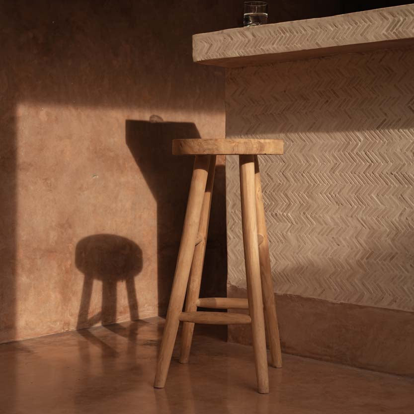 De Kedut Barstoel - Naturel Bazar Bizar