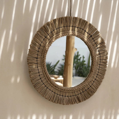 De St Barth Spiegel - Naturel