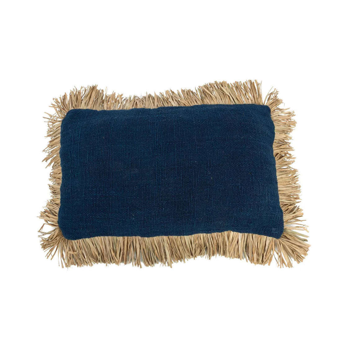 De Saint Tropez Kussenhoes - Blauw Naturel - 30x50