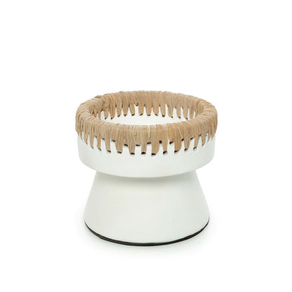 De Pretty Kaarsenhouder - Wit Naturel - S