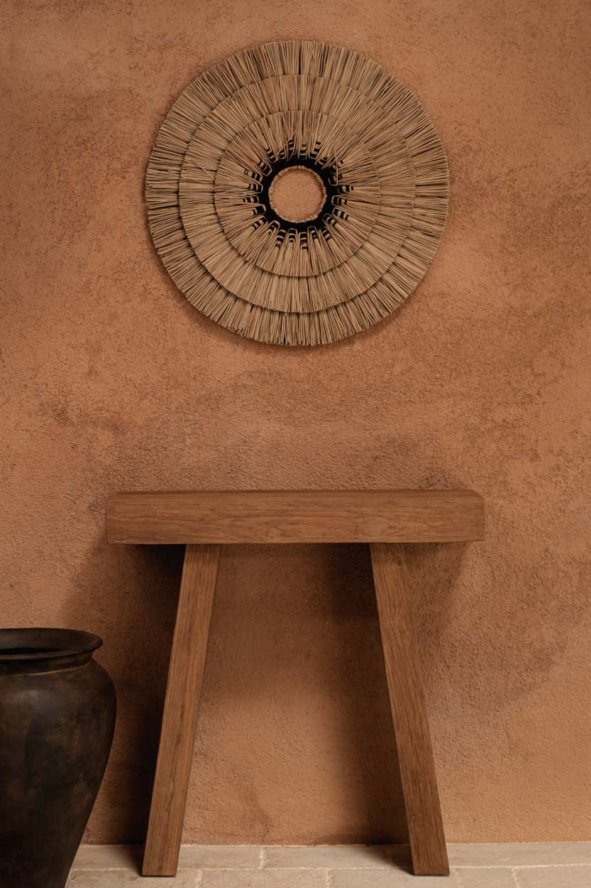 De Mengdong Muur Deco - Naturel Zwart