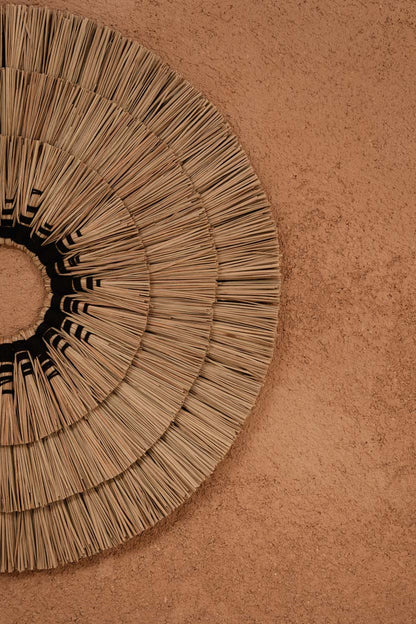 De Mengdong Muur Deco - Naturel Zwart