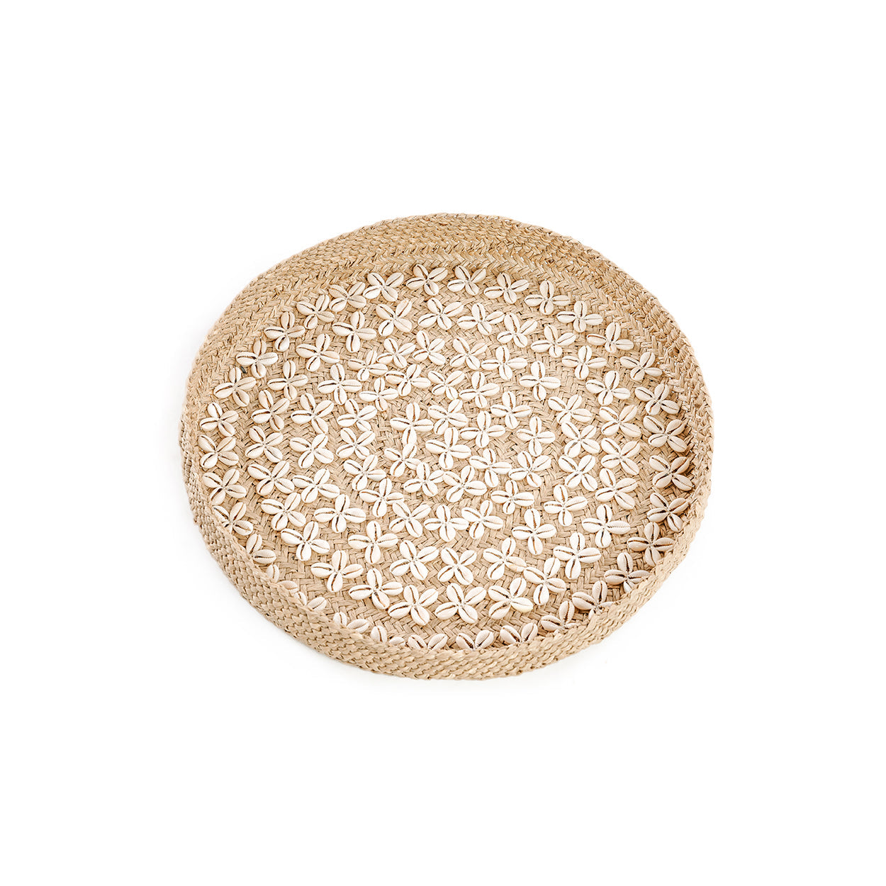 Het Costa Shell Bord - Natuurwit - M
