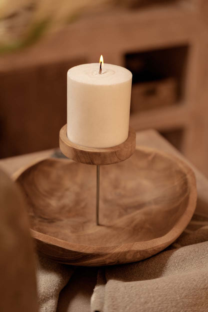 The Candle Plate Naturel