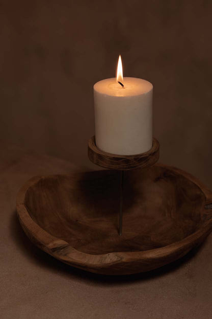 The Candle Plate Naturel