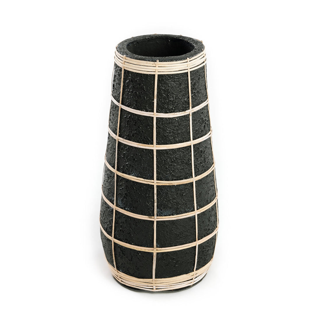 The Cutie Vase Black Naturel Large