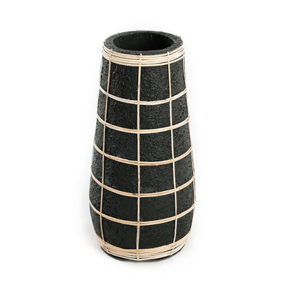 The Cutie Vase Black Naturel Large