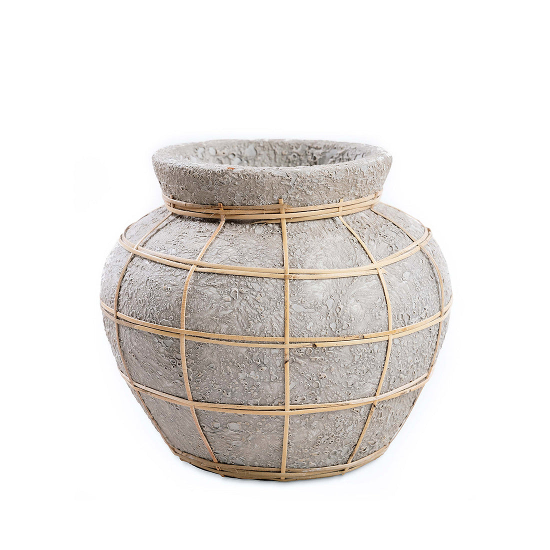 De Belly Vaas - Beton Grijs Naturel - M