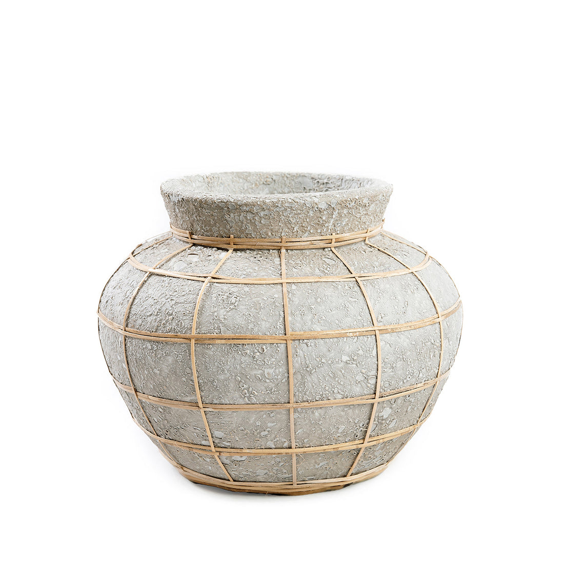 De Belly Vaas - Beton Grijs Naturel - S