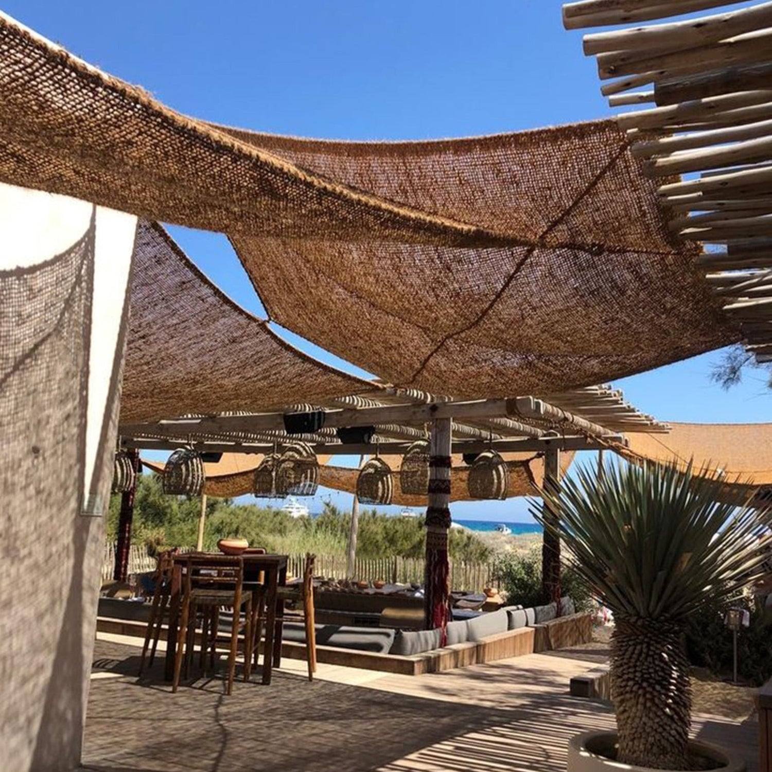 De Coco Shade Rechthoekig - Naturel - 400x300