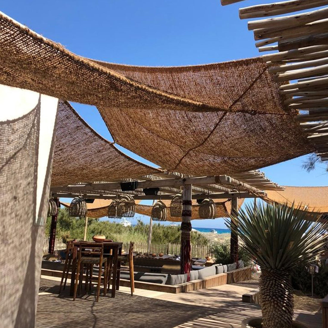 De Coco Shade Rechthoekig - Naturel - 500x300