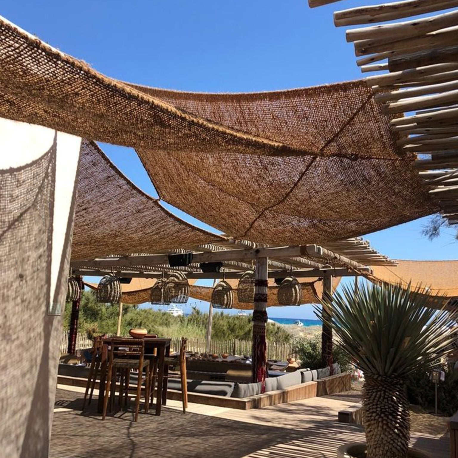 De Coco Shade Rechthoekig - Naturel - 500x300