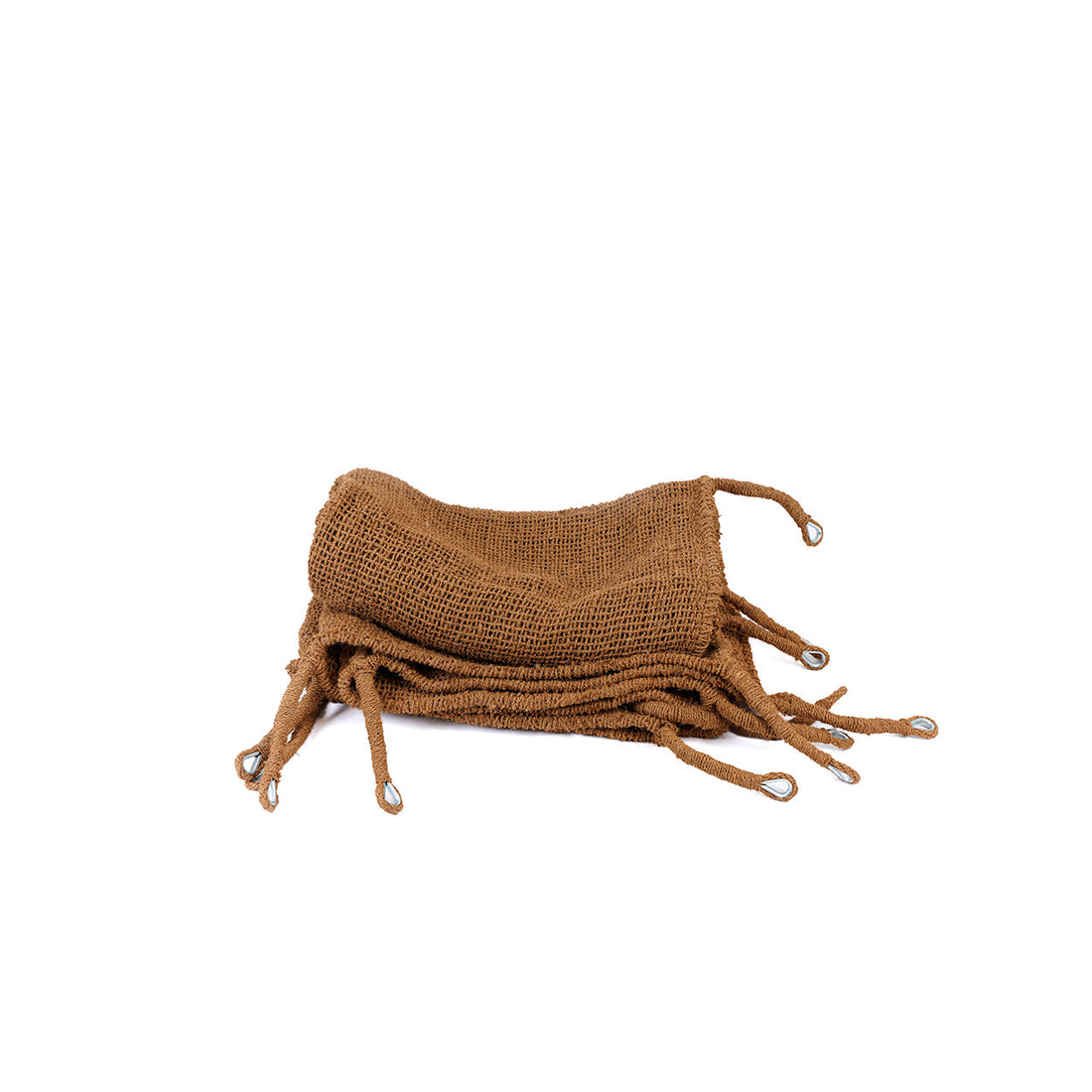 Schaduwdoek Coco Driehoekig Naturel 350x350 Bazar Bizar