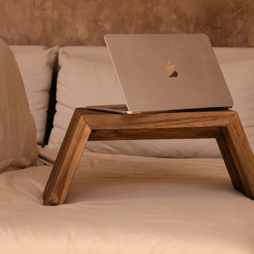 De Ashley Cocoon Laptoptafel Natuurlijk Bazar Bizar