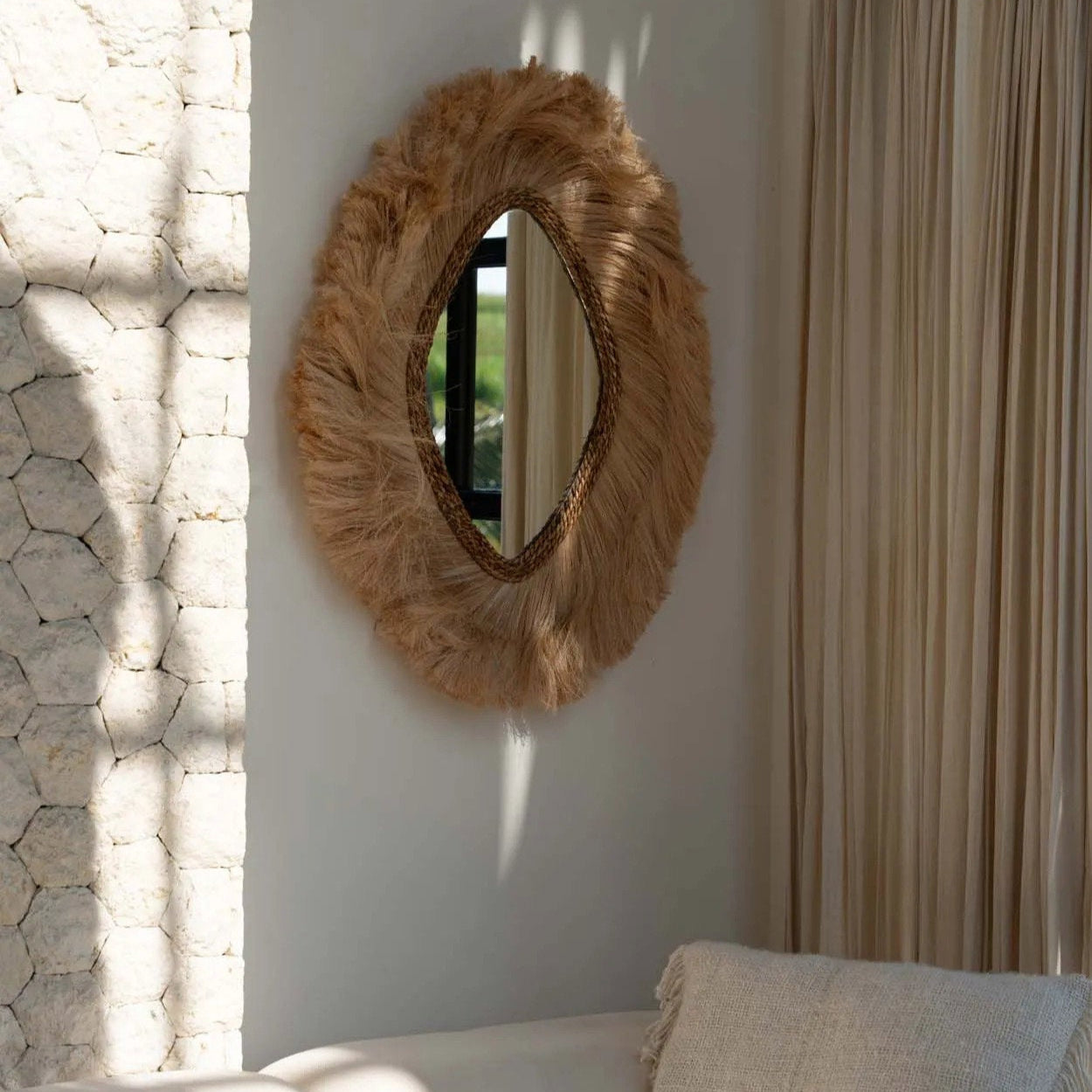 De La Duchessa Spiegel - Naturel - L