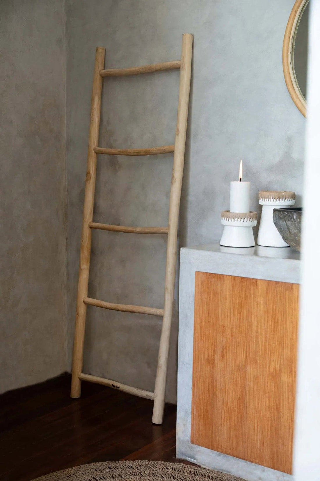 De Tulum Ladder - Naturel - 165