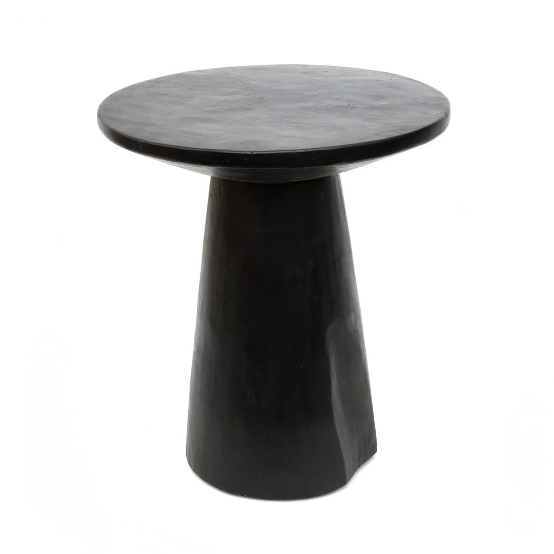 De Timber Conic Bijzettafel Zwart 50 Bazar Bizar