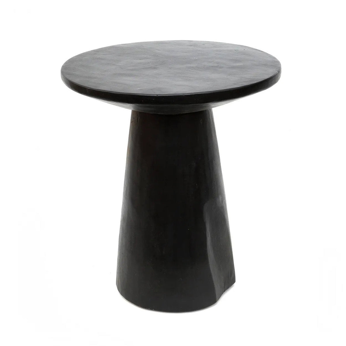 De Timber Conic Bijzettafel Zwart 50 Bazar Bizar