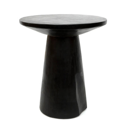 De Timber Conic Bijzettafel Zwart 50 Bazar Bizar