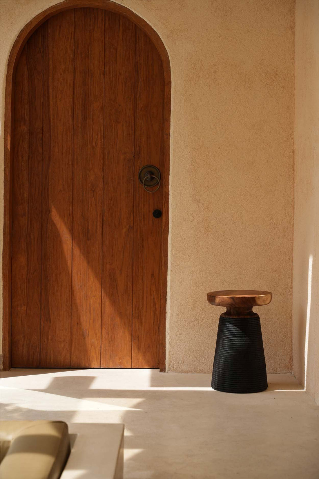 De End Bijzettafel - Zwart Naturel