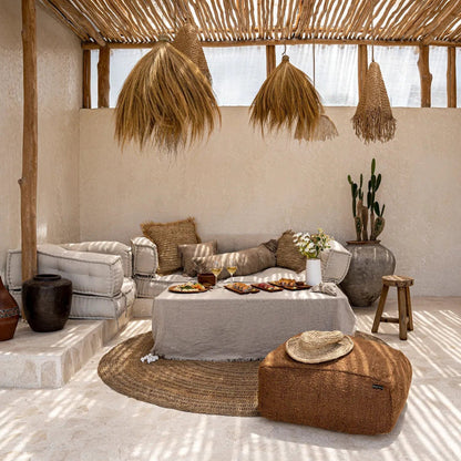 De Rayung Hut Hanglamp - Naturel - M Bazar Bizar