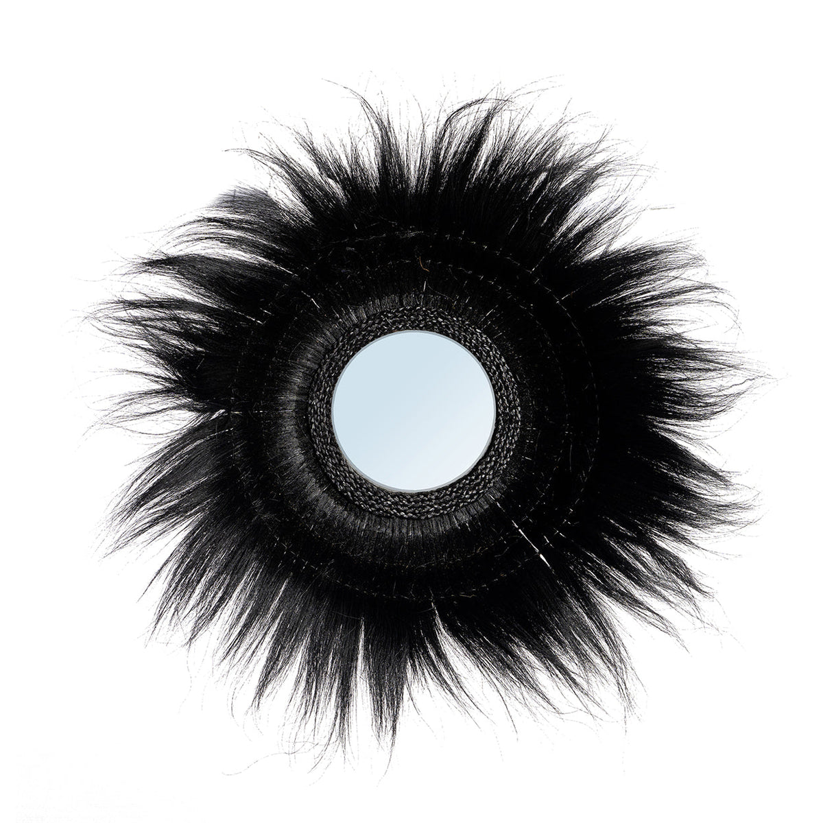 De Sunken Forest Spiegel - Zwart 90x90cm Bazar Bizar