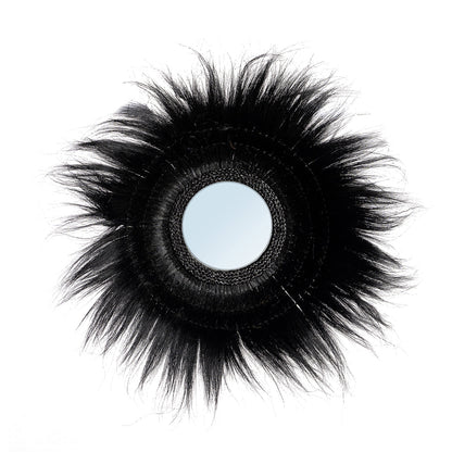 De Sunken Forest Spiegel - Zwart 90x90cm