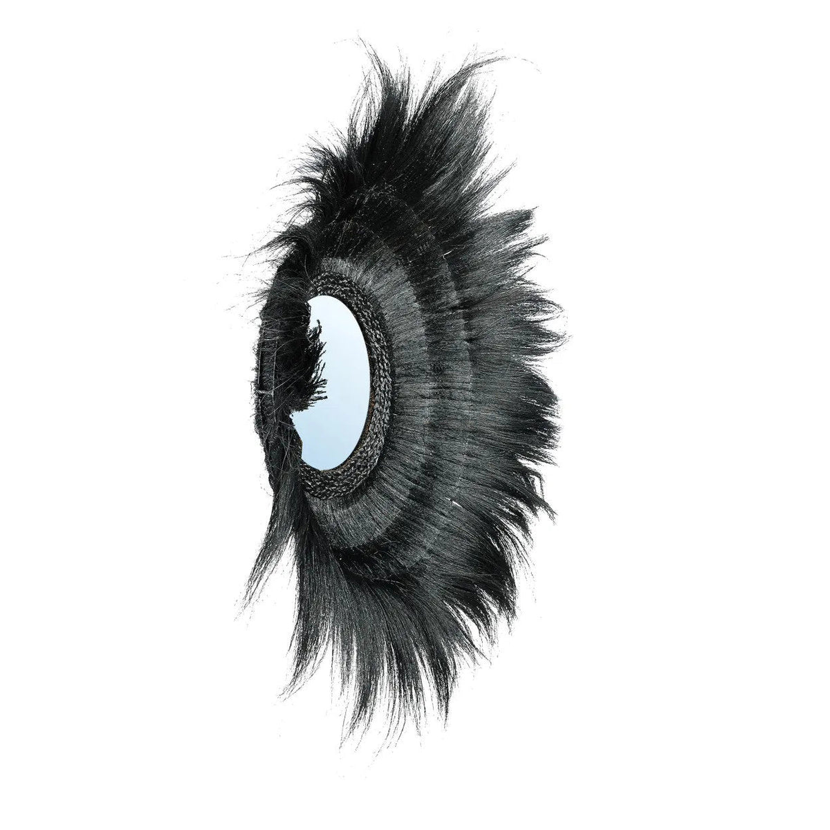 De Sunken Forest Spiegel - Zwart 90x90cm Bazar Bizar