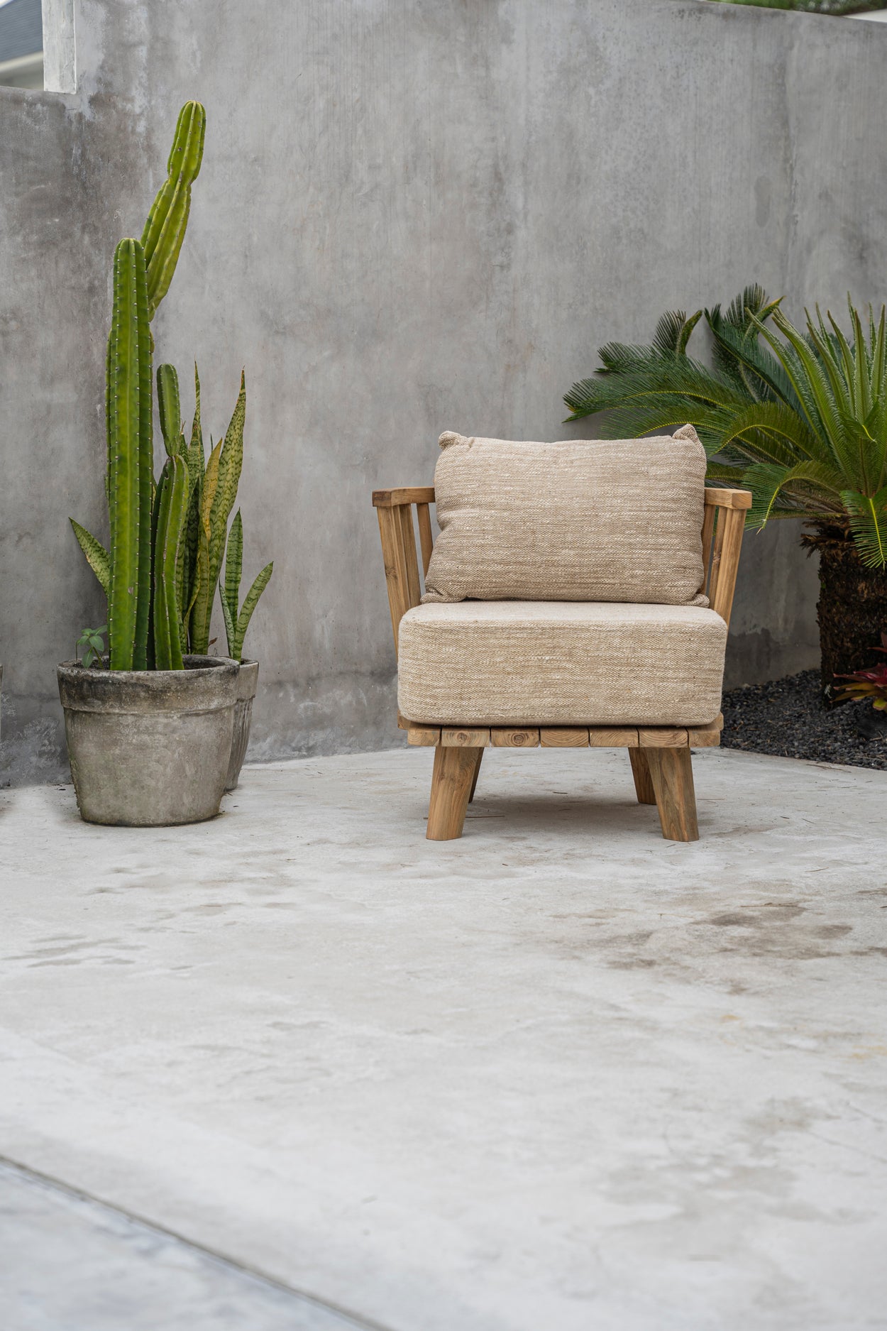 De Malawi Eenzitter - Naturel Beige