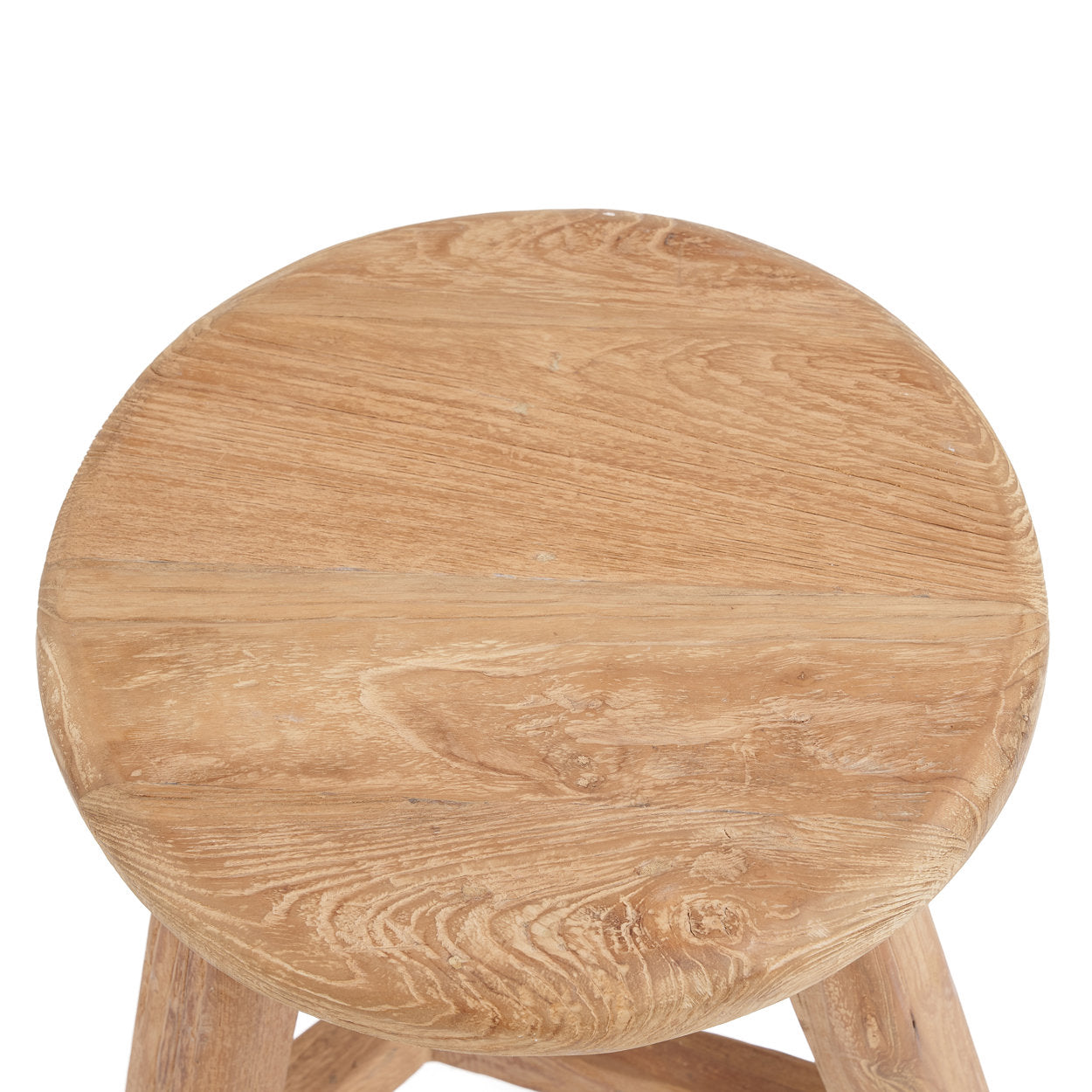 De Noguchi Kruk Gerecycled Teakhout Bazar Bizar